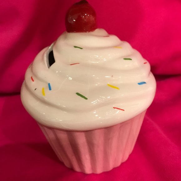 Ceramic Cupcake Coin Bank - Picture 5 of 6